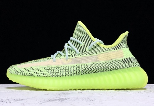 YEEZY BOOST 350 V2 FLUORESCENT GREEN YEEZREEL REFLECTIVE FW5191 size 36-50